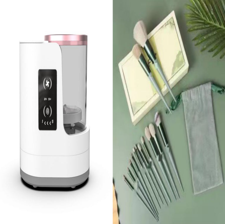 Electric Makeup Brush Cleaner Rechargeable Makeup B rushes Cleaning Tool Automatic Makeup Brush Cleaning Stand Device