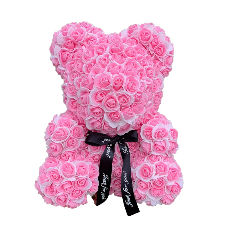 Eternal Rose Teddy Bear – The Perfect Valentine’s Gift 🌹✨