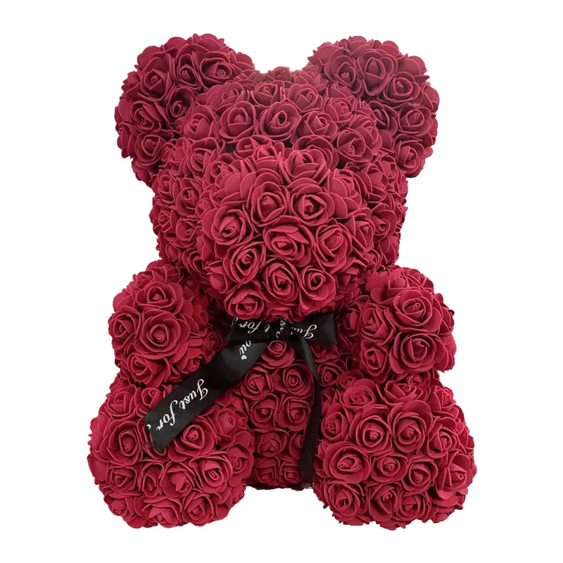 Eternal Rose Teddy Bear – The Perfect Valentine’s Gift 🌹✨