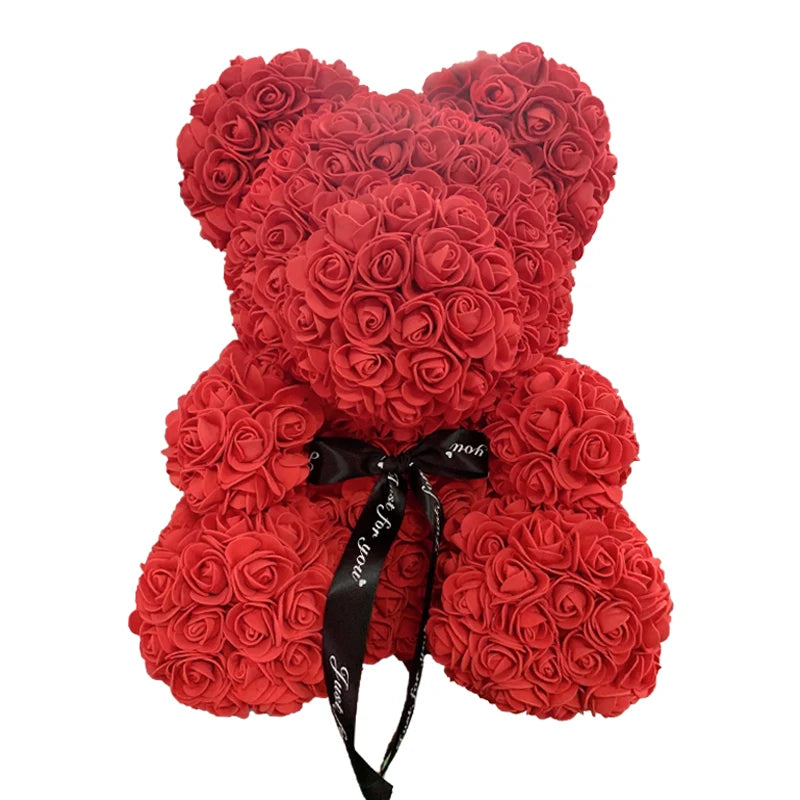 Eternal Rose Teddy Bear – The Perfect Valentine’s Gift 🌹✨
