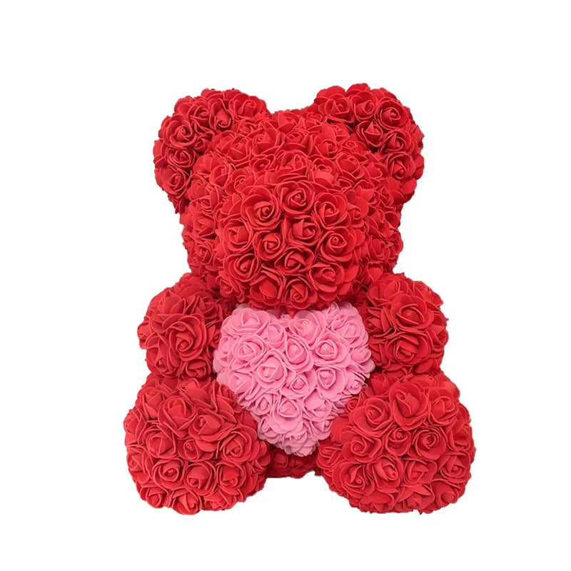 Eternal Rose Teddy Bear – The Perfect Valentine’s Gift 🌹✨