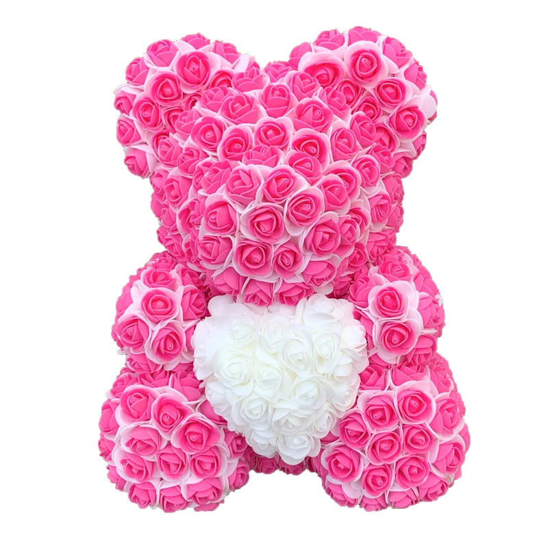 Eternal Rose Teddy Bear – The Perfect Valentine’s Gift 🌹✨