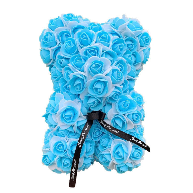 Eternal Rose Teddy Bear – The Perfect Valentine’s Gift 🌹✨