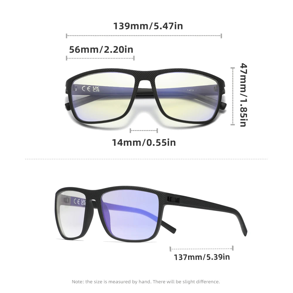 KINGSEVEN New 99% Anti-Blue Ray Glasses Transparent Lens Eyeglasses Men Women Computer Blue Light Blocking Decorative Eyewear