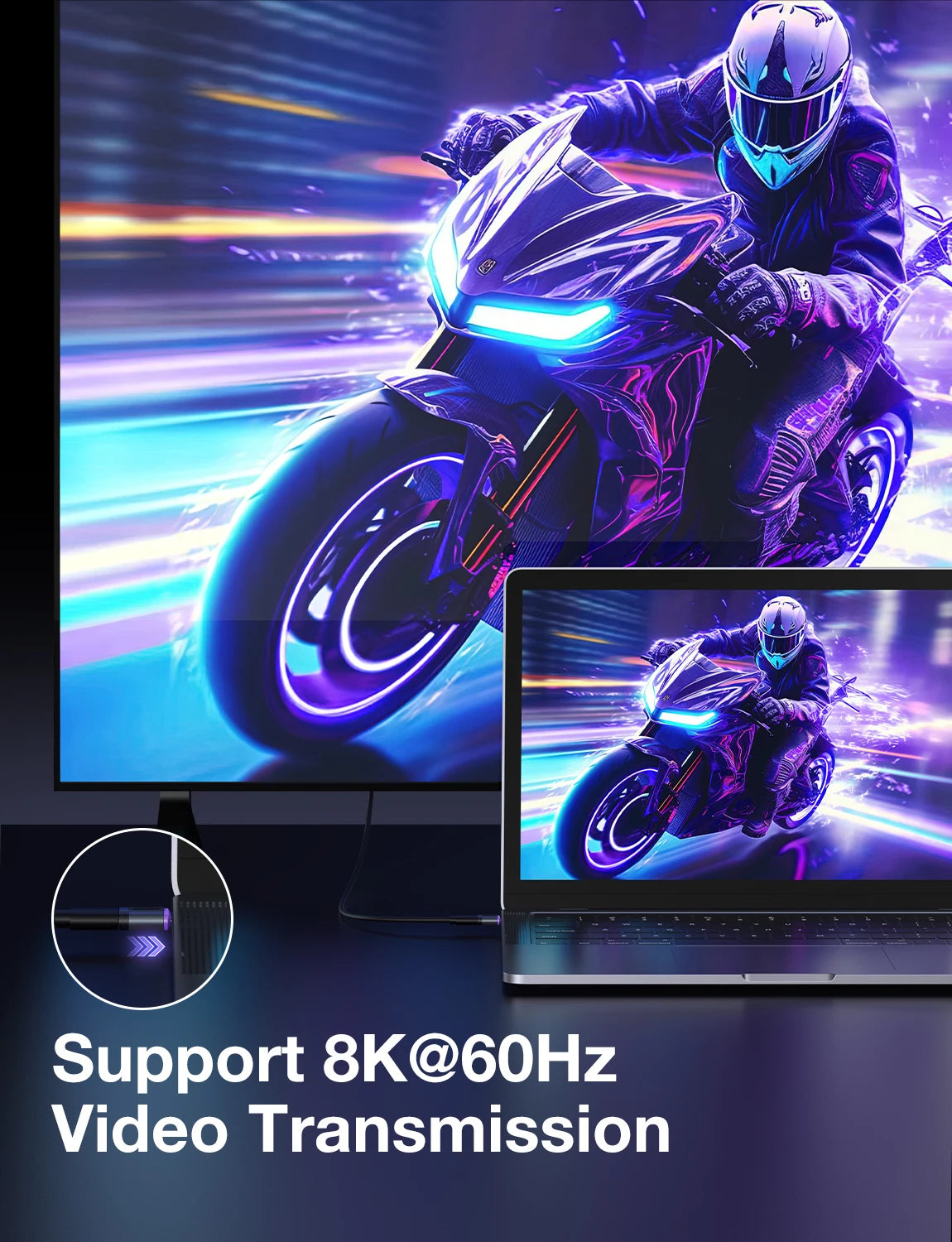 AUFU PD240W Magnetic USB C Adapter For Iphone USB4 OTG Connector 40Gbps 8K60Hz Type C Female Converter For Thunderbolt 4 Macbook