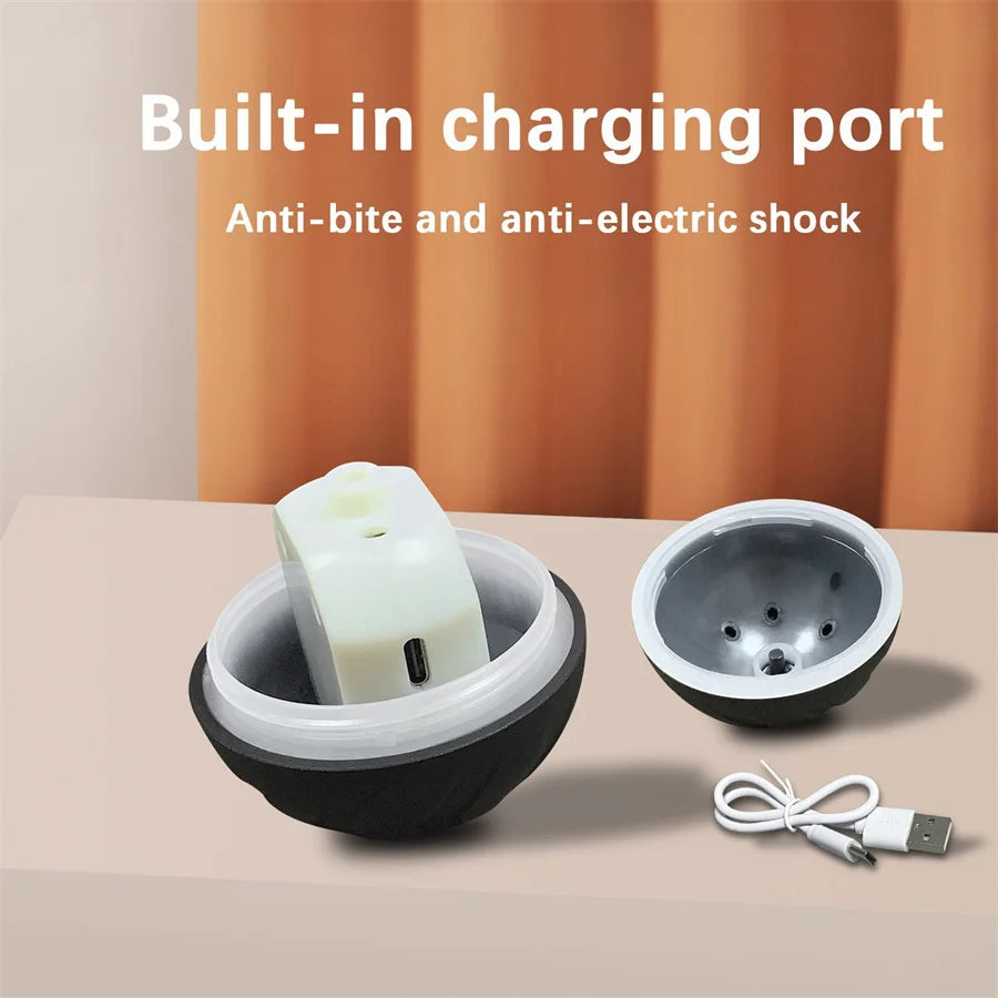 Interactive Smart Dogs Toys Balls - USB Automatic Moving Bouncing Ball for Puppy to Large dog-Electronic Pets Ball Birthday Gift