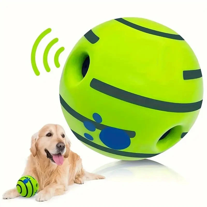 Funny Interactive Giggle Ball - Balls for Dog IQ Training, Pet Interactive Toy, Stimulating Play, Mental Stimulation, and Exerci